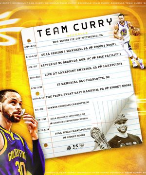 Image post by @TeamCurry on Twitter/X