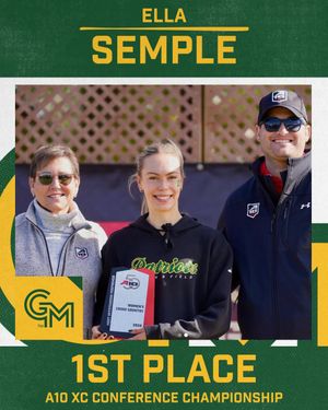 Image post by @georgemasontrack on Instagram