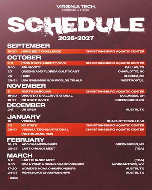 Image post by @hokiesswimdive on Instagram