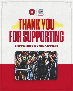 Image post by @rutgersgymnastics on Instagram