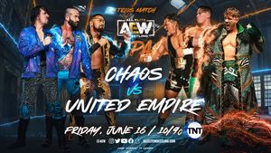 Image post by @AEW on Twitter