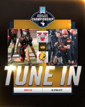 Image post by @NCAADII on Twitter