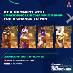 Image post by @EAMaddenNFL_MCS on Twitter