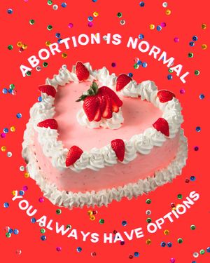 Image post by @shoutyourabortion on Instagram