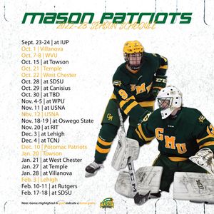 Image post by @gmuicehockey on Instagram