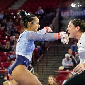 Image post by @uncgymnastics on Twitter