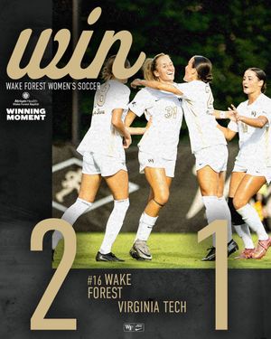 Image post by @WakeWSoccer on Twitter