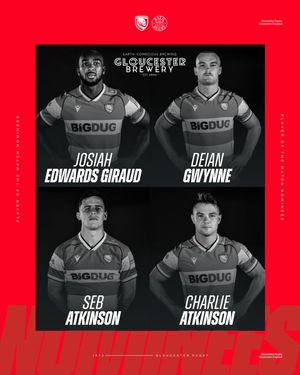 Image post by @officialgloucesterrugby on Instagram