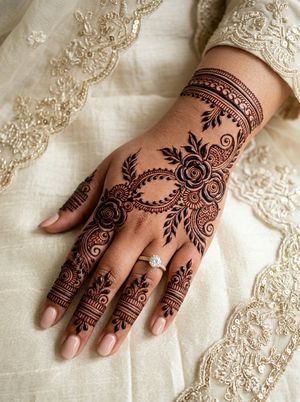 Image post by @mehndi_design4u on Instagram