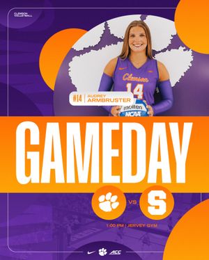 Image post by @clemsonvb on Instagram
