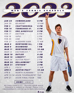Image post by @LipscombMTennis on Twitter