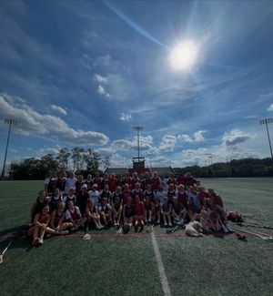 Image post by @catholicu_wlax on Instagram