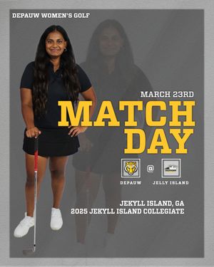 Image post by @DePauwAthletics on Twitter