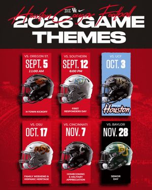 Image post by @houstoncougars on Instagram