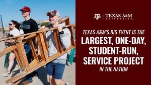Image post by @TAMU on Twitter