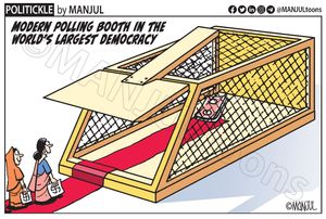 Image post by @manjultoons on Instagram