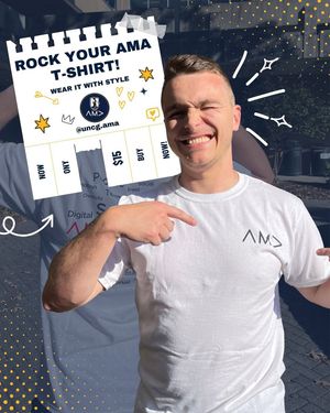 Image post by @uncg_ama on Instagram