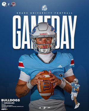 Image post by @drakebulldogsfb on Instagram