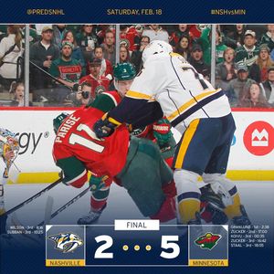 Image post by @predsnhl on Instagram