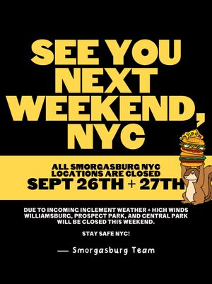 Image post by @smorgasburg on Instagram