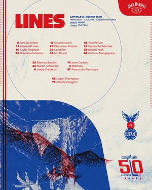Image post by @Capitals on Twitter