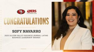 Image post by @49ersFoundation on Facebook