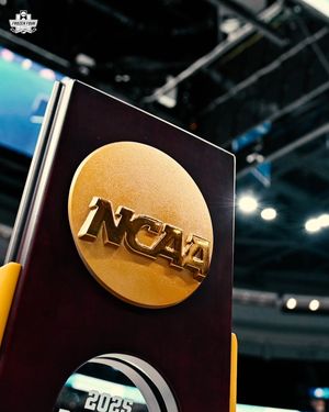 Video post by @NCAAIceHockey on Facebook