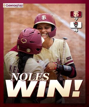 Image post by @FSU_Softball on Twitter