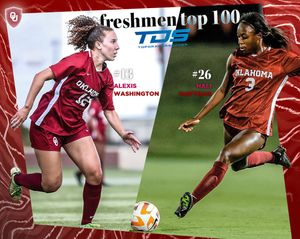 Image post by @ou_wsoccer on Instagram