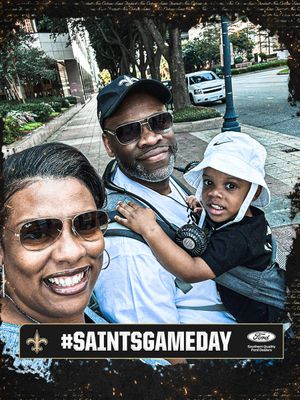 Image post by @Saints on Twitter