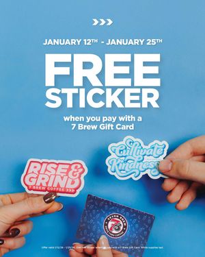 Image post by @7brewcoffee on Instagram