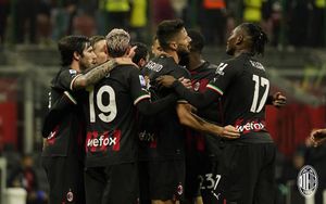 Image post by @acmilan on Twitter