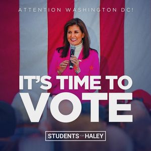 Image post by @studentsforhaley on Instagram