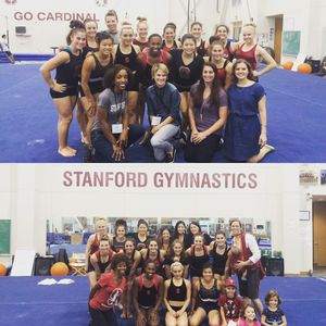 Image post by @stanfordgymnastics on Instagram