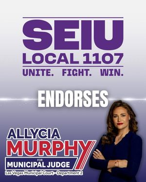 Image post by @Allycia Murphy for Las Vegas Municipal Court, Department 2 on Facebook