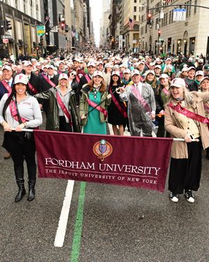 Image post by @fordhamuniversity on Instagram