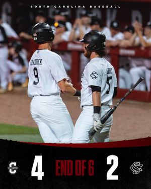 Image post by @GamecockBSB on Twitter