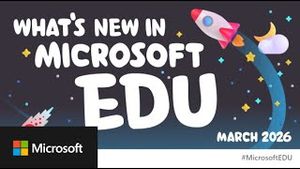 Video post by @microsoftedu on YouTube