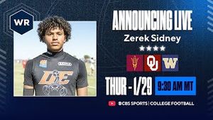 Video post by @cbssportscfb on YouTube