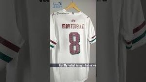Video post by @myfootballjersey on YouTube