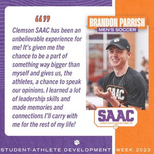 Image post by @clemsonsadev on Instagram