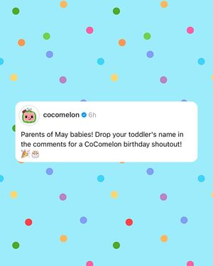 Image post by @cocomelon on Instagram
