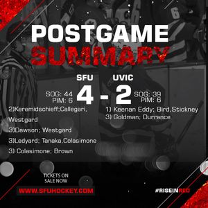 Image post by @SFUHockey on Twitter