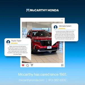 Image post by @mccarthyhondaks on Instagram