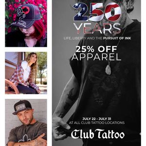 Image post by @clubtattoo on Instagram