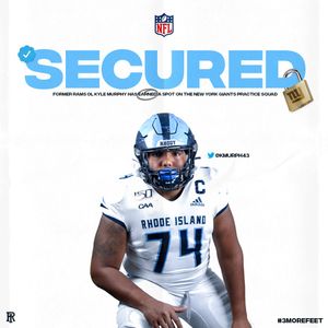 Image post by @RhodyFootball on Twitter