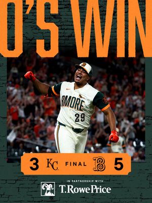 Image post by @Orioles on Twitter
