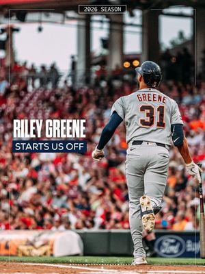 Image post by @tigers on Instagram
