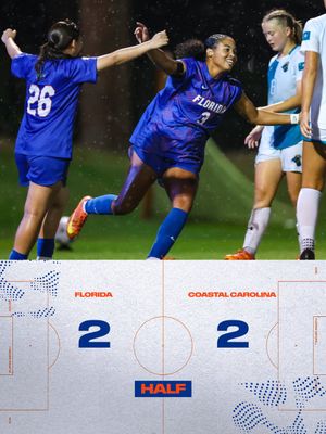 Image post by @GatorsSoccer on Twitter