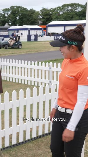 Video post by @AIGWomensOpen on Facebook